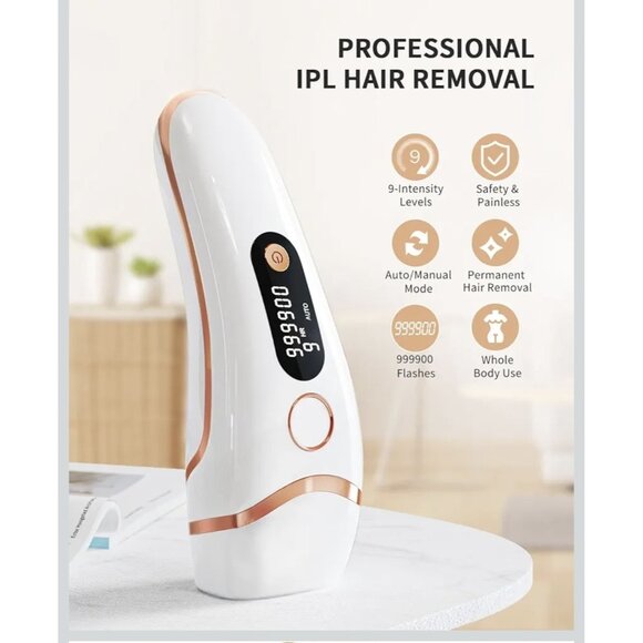 Laser Hair Removal for Women and Men IPL Hair Removal with Ice Cold Function - Picture 4 of 9
